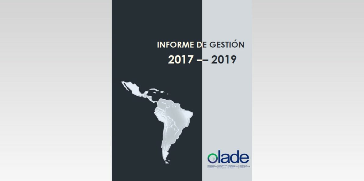 Olade Informe gestión 2019
