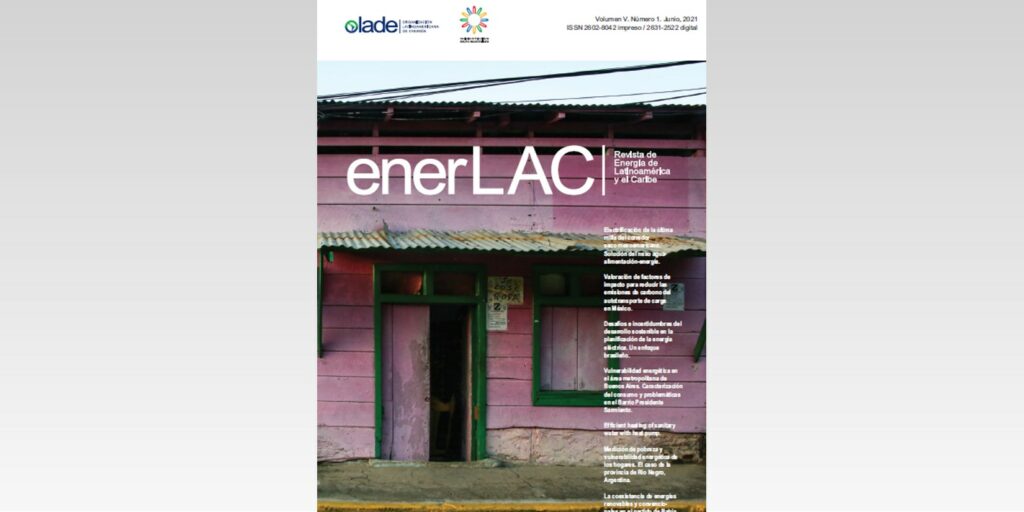 Enerlac, volumen 5, number 1, june 2021Enerlac, junio 2021