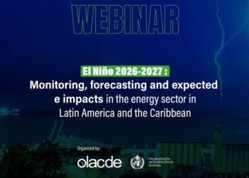 Webinar  El Niño 2026–2027:  Monitoring, forecasting, and expected impacts in the energy sector in LAC