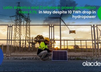 Latin America and Caribbean power generation rises 4.1% in May despite 10 TWh drop in hydropower