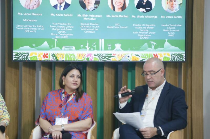 Image for the Tweet beginning: #OLADE en la COP30: Impulsando