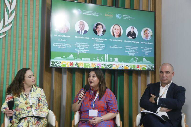 Image for the Tweet beginning: #OLADE en la COP30: Impulsando