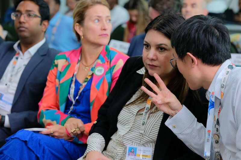 Image for the Tweet beginning: 🌍 #OLADE en @Cop30noBrasil: fortaleciendo