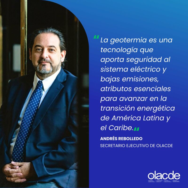 Image for the Tweet beginning: 🌍 Webinar sobre Geotermia: Fortaleciendo