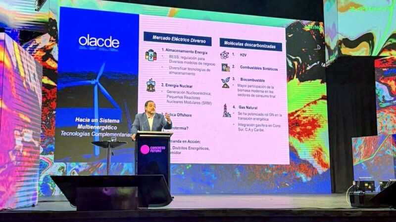 Image for the Tweet beginning: #CongresoFuturo2026

El Secretario Ejecutivo de #OLACDE,