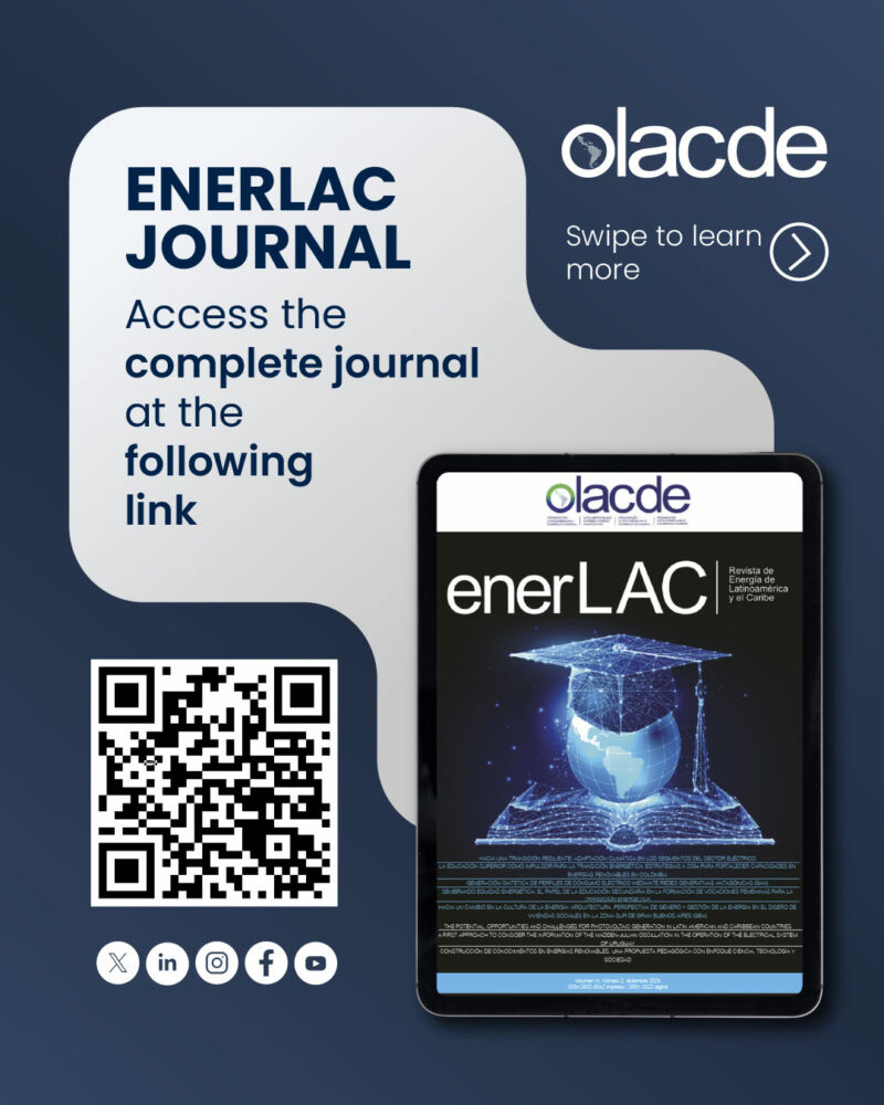 Image for the Tweet beginning: #EnerLAC presents its Volume IX