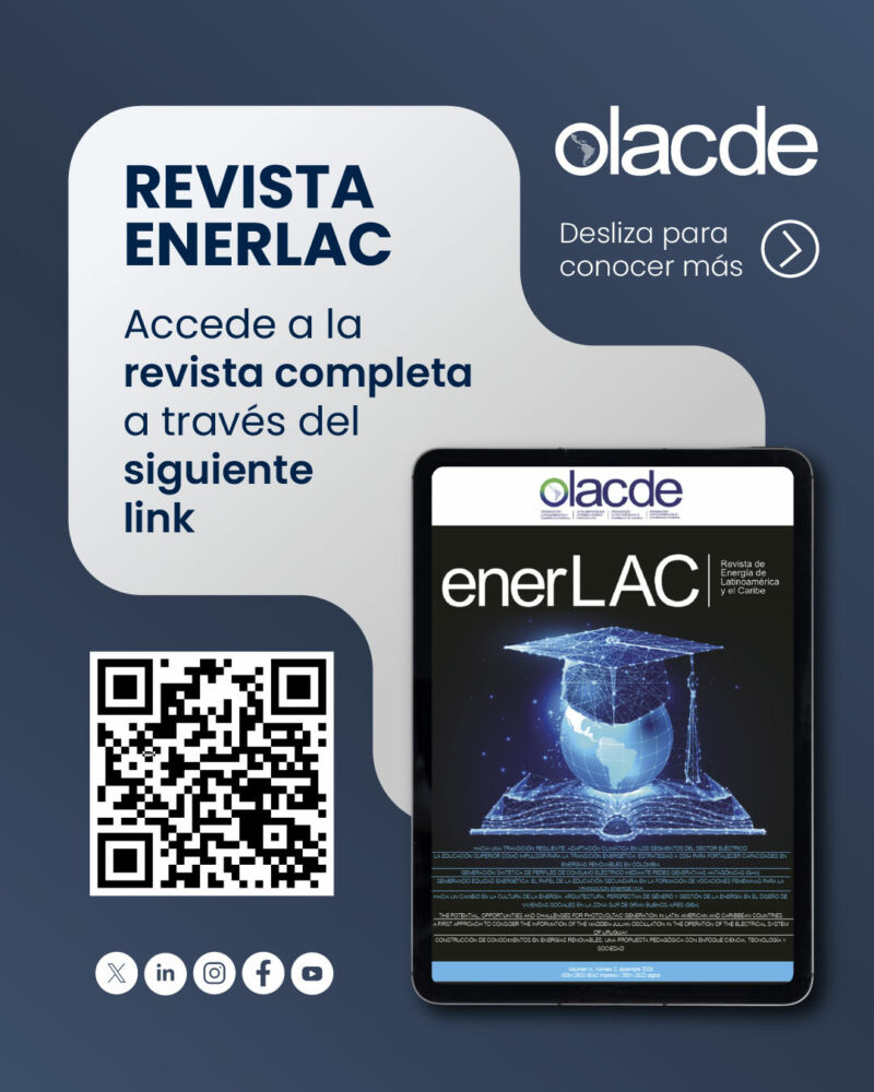 Image for the Tweet beginning: #EnerLAC presenta su Volumen IX