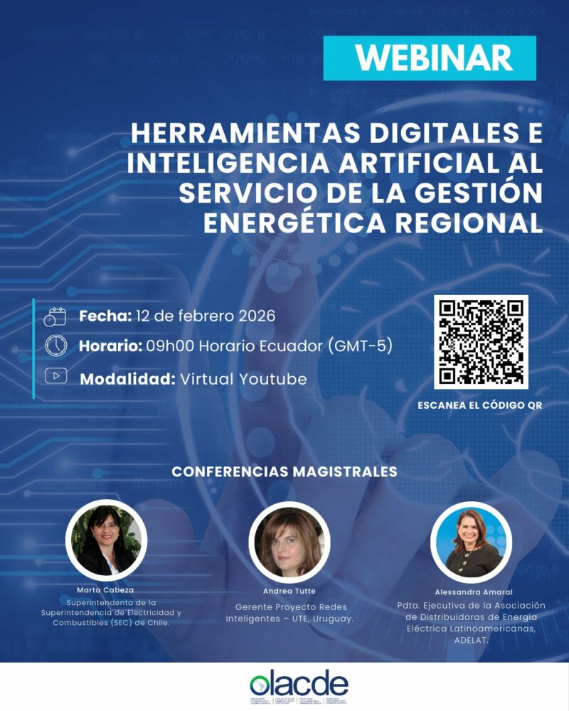 Image for the Tweet beginning: 🎓🤖 Te invitamos al webinar