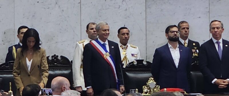 Image for the Tweet beginning: ✅️ Cambio de Mando 🇨🇱

✅️