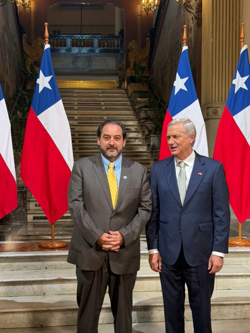 Image for the Tweet beginning: ✅️ Cambio de Mando 🇨🇱

✅️