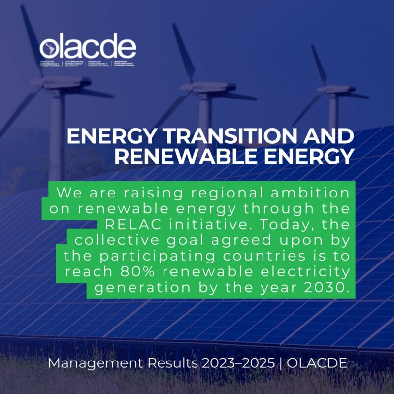 Image for the Tweet beginning: Management Results 2023–2025

#OLACDE begins a