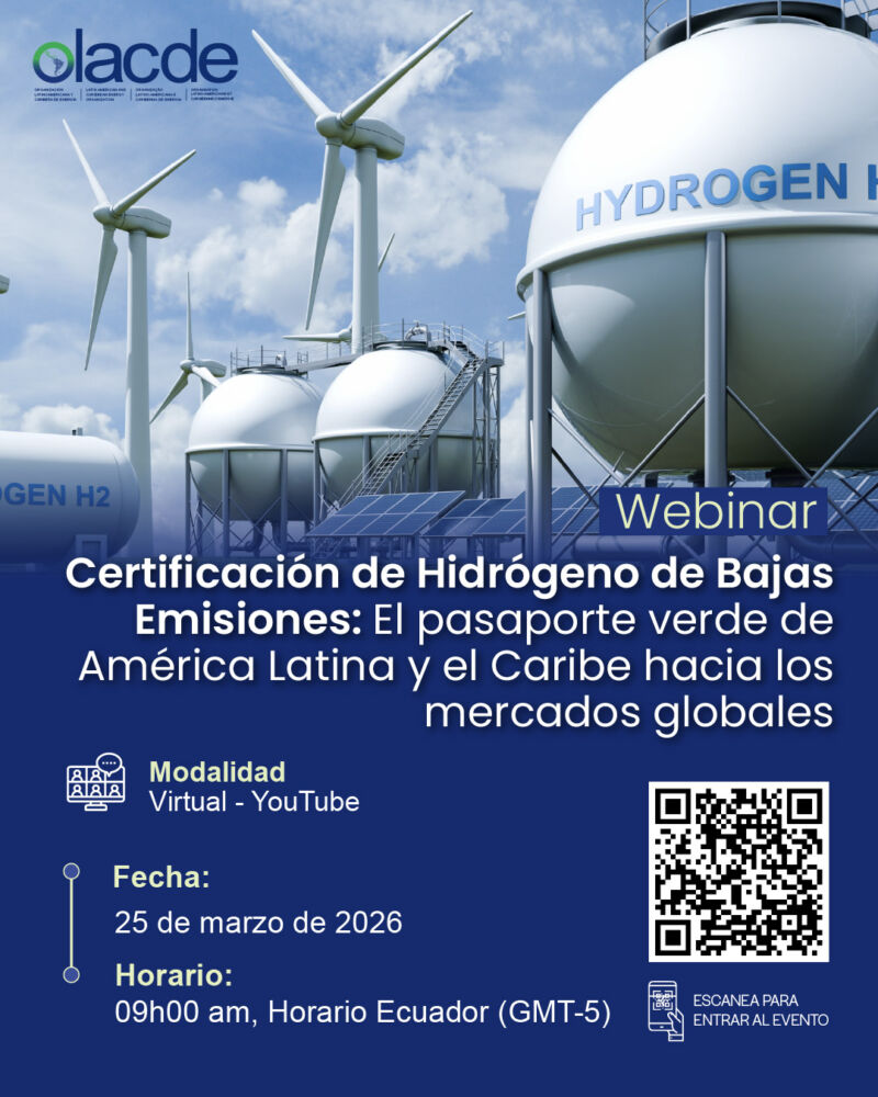 Image for the Tweet beginning: #Webinar sobre Certificación de Hidrógeno