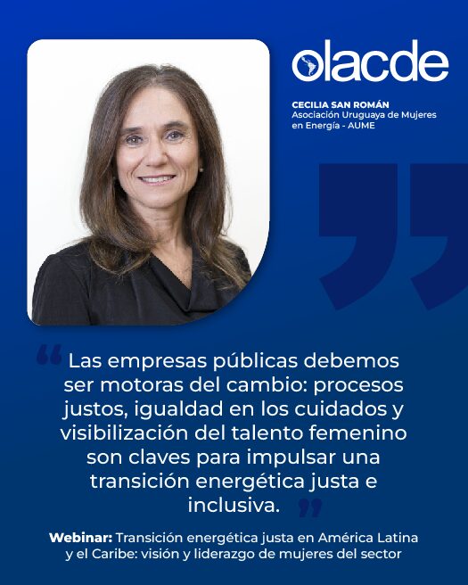 Image for the Tweet beginning: Durante el webinar “Transición energética