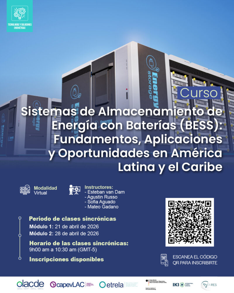 Image for the Tweet beginning: 🔋 #Curso: Sistemas de Almacenamiento