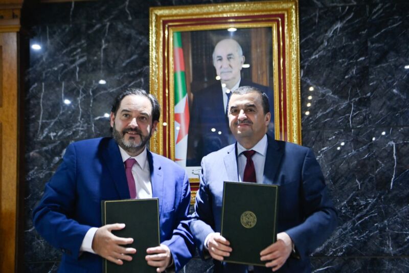 Image for the Tweet beginning: 🌍🤝 Alianza transcontinental: #Argelia y